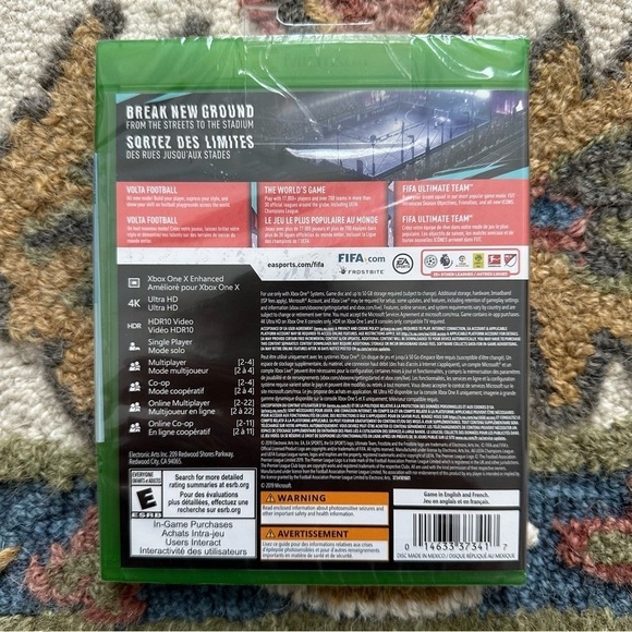 New FIFA 20 Standard  Edition For Xbox One Brand New Plastic Wrap Sealed Game - Picture 2 of 3